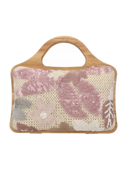 Foto van product Gaya Clutch beige / rosa
