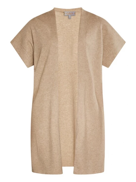 Foto van product Gaya Gebreid vest beige