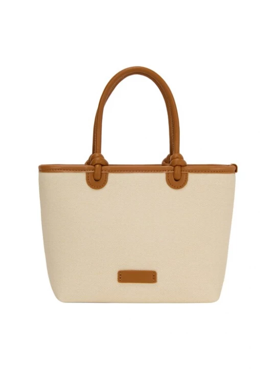 Foto van product usha BLUE LABEL Handtas ecru / cognac
