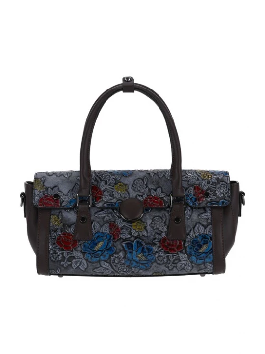 Foto van product usha FESTIVAL Handtas donkerblauw / geel / rood
