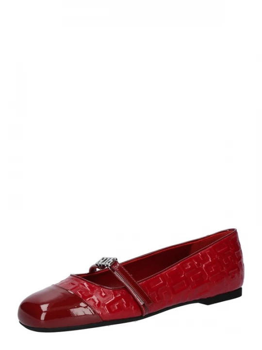 Foto van product GCDS Ballerina met riempjes bordeaux / bloedrood