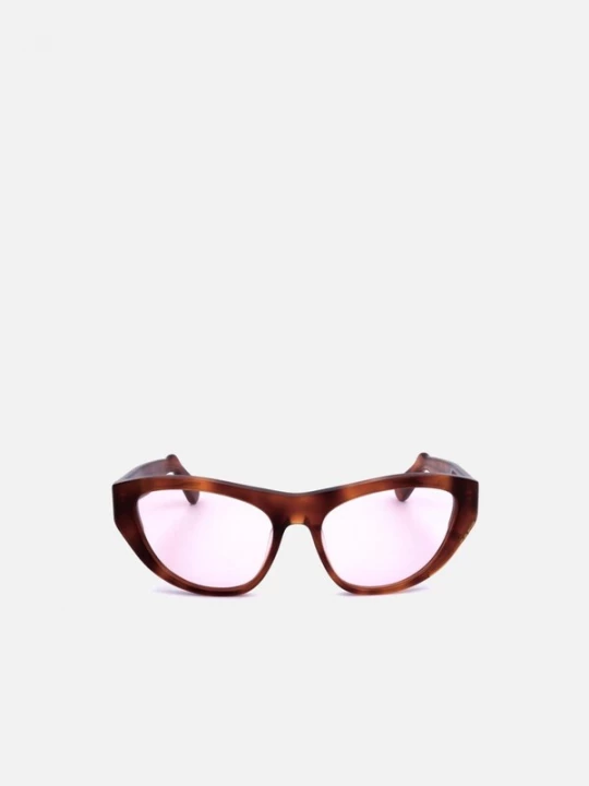 Foto van product GCDS Zonnebril 'Gcds GD0010 White / 18 / 135 Women Sunglasses' bruin