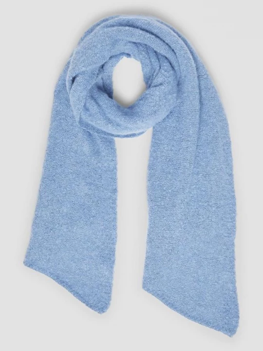 Foto van product Geborstelde bouclé sjaal s.Oliver blauw