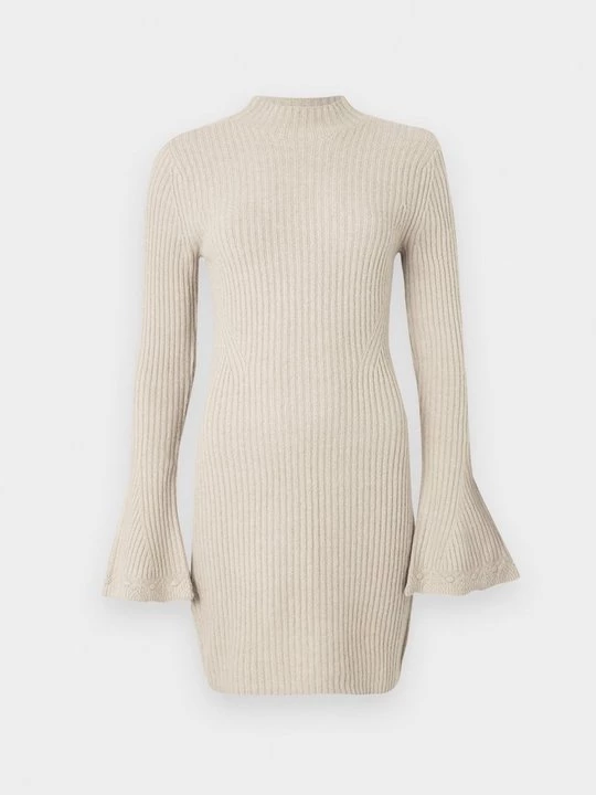 Foto van product Gebreide jurk Abercrombie & Fitch bruin