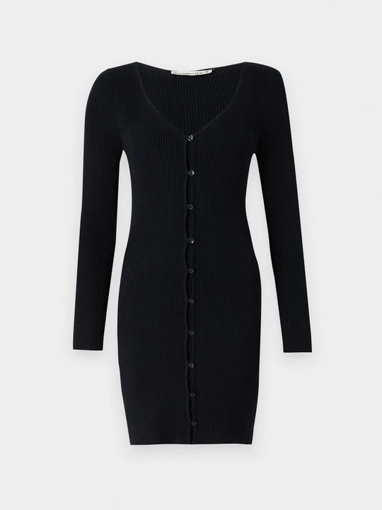 Foto van product Gebreide jurk Abercrombie & Fitch zwart