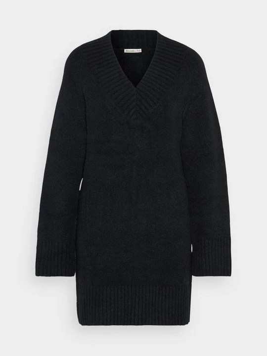 Foto van product Gebreide jurk Abercrombie & Fitch zwart