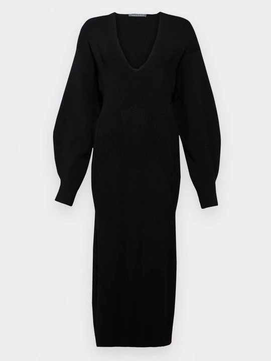 Foto van product Gebreide jurk Alberta Ferretti zwart