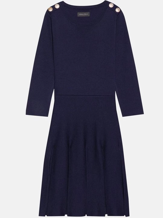 Foto van product Gebreide jurk Anna Field By Zalando donkerblauw