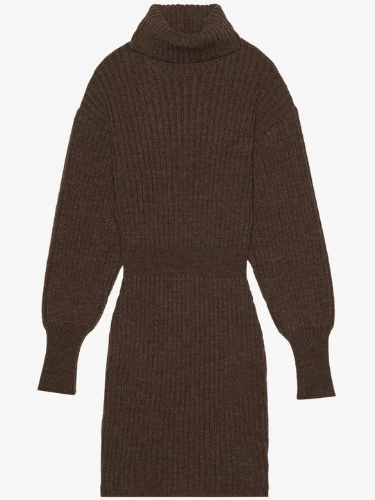Foto van product Gebreide jurk Anna Field By Zalando donkerbruin mêleerd