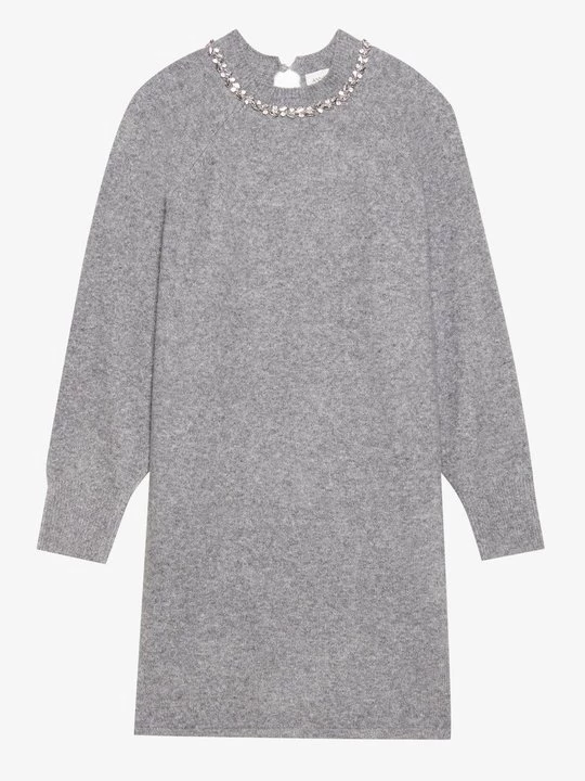 Foto van product Gebreide jurk Anna Field By Zalando grijs gemêleerd