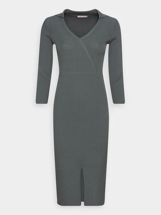Foto van product Gebreide jurk Anna Field By Zalando groen