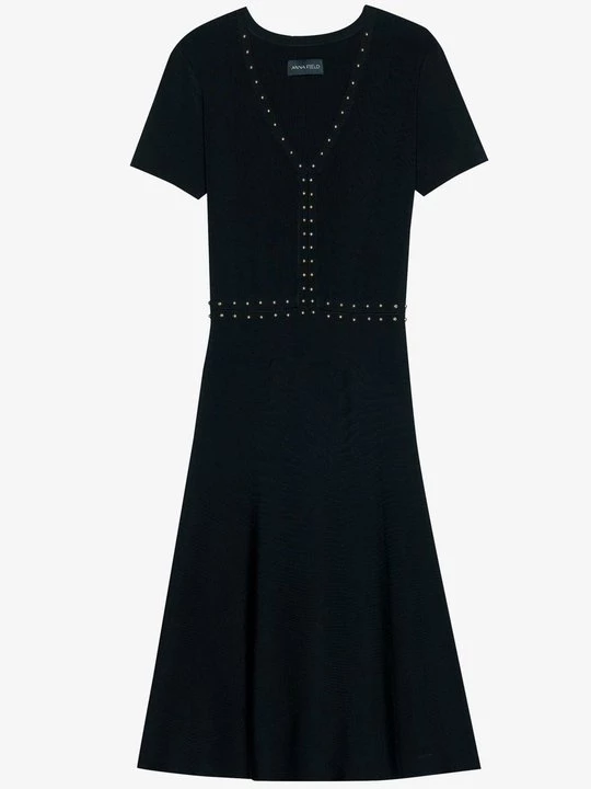 Foto van product Gebreide jurk Anna Field By Zalando zwart