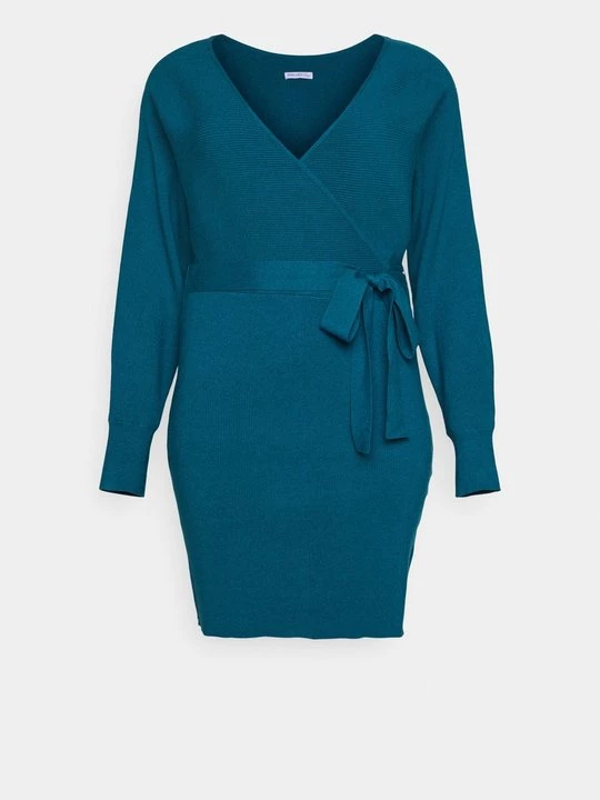 Foto van product Gebreide jurk Anna Field Curvy By Zalando petrol