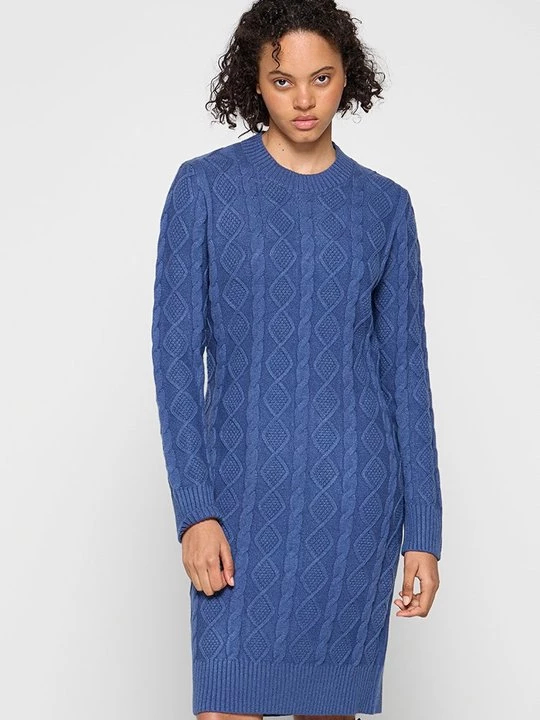 Foto van product Gebreide jurk Apart blauw