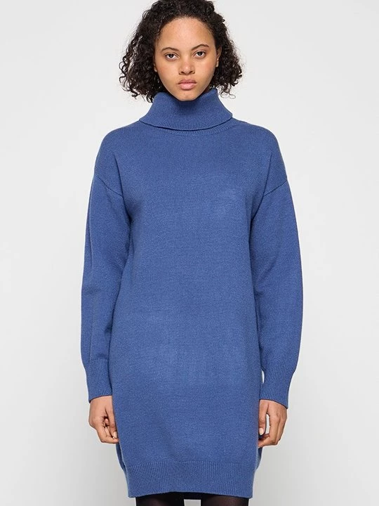 Foto van product Gebreide jurk Apart blauw