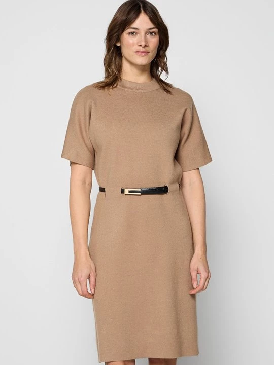 Foto van product Gebreide jurk Apart camel