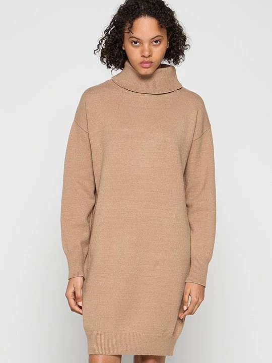 Foto van product Gebreide jurk Apart camel