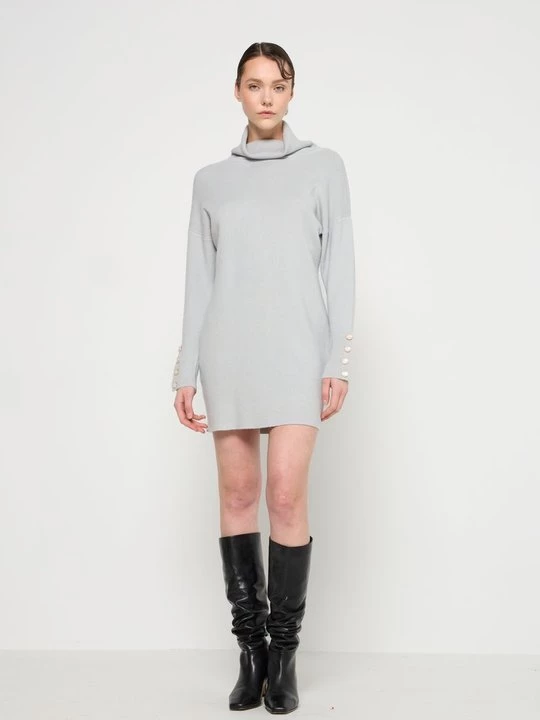 Foto van product Gebreide jurk Apart grijs