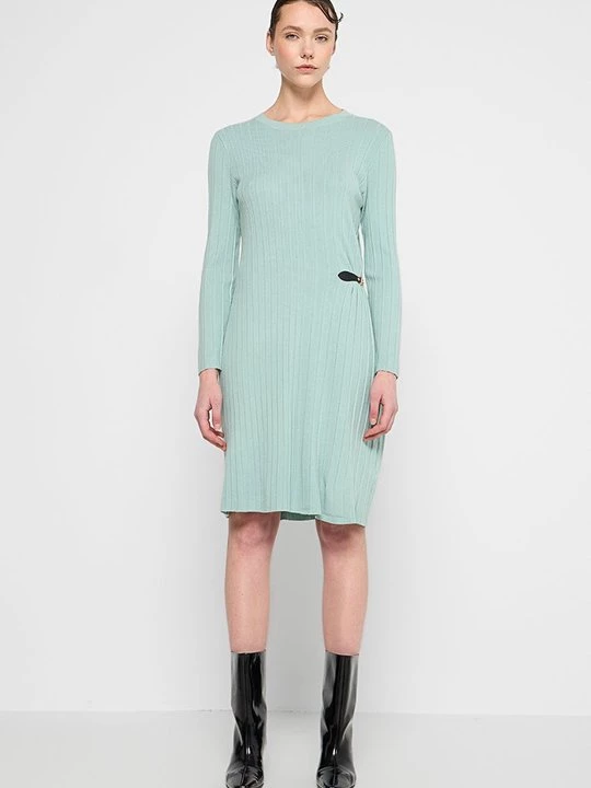 Foto van product Gebreide jurk Apart mintgroen