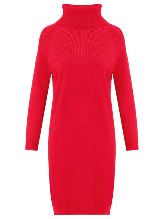 Foto van product Gebreide jurk Apart rood