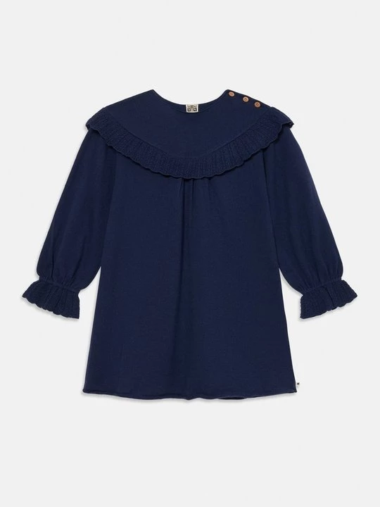 Foto van product Gebreide jurk Bonton blauw