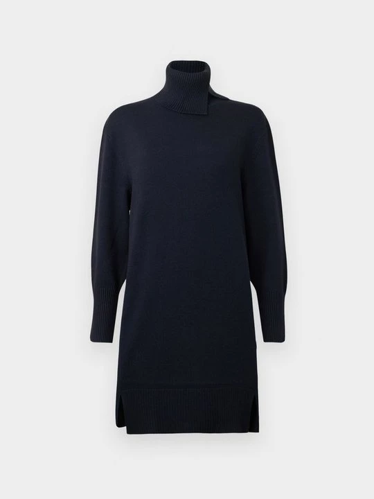 Foto van product Gebreide jurk Boss donkerblauw