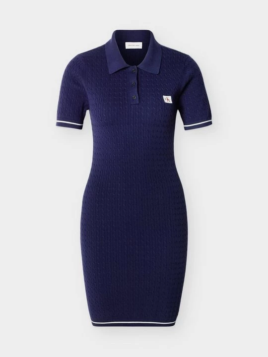 Foto van product Gebreide jurk Calvin Klein Jeans blauw