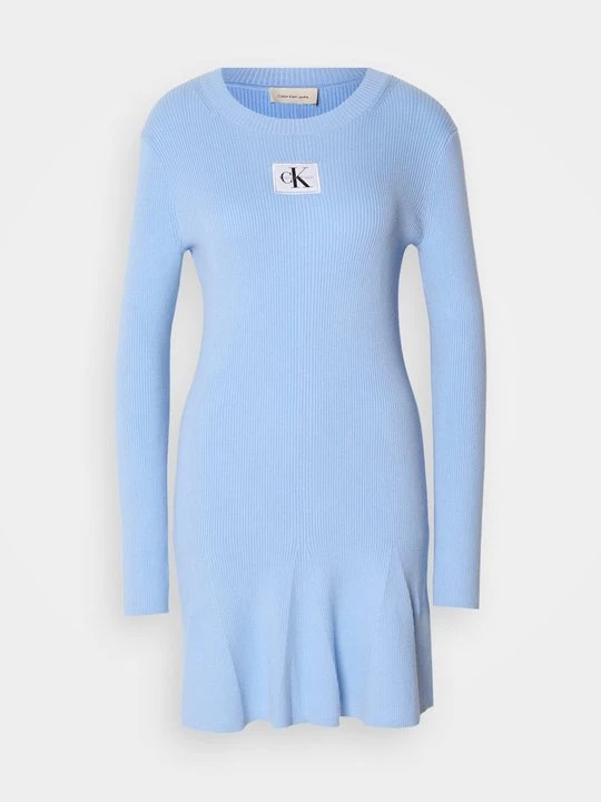 Foto van product Gebreide jurk Calvin Klein Jeans blauw