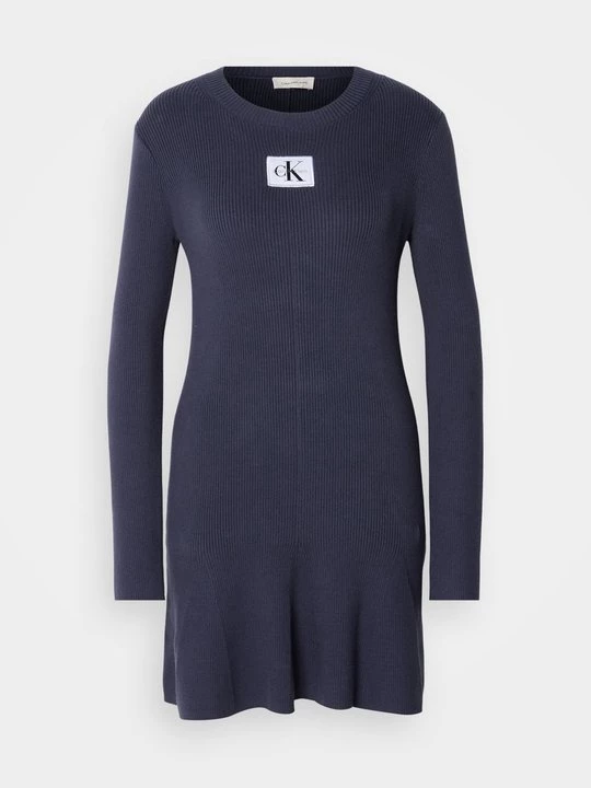 Foto van product Gebreide jurk Calvin Klein Jeans lichtblauw
