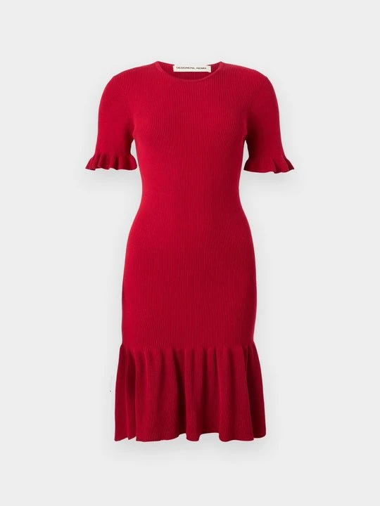 Foto van product Gebreide jurk Designers Remix rood