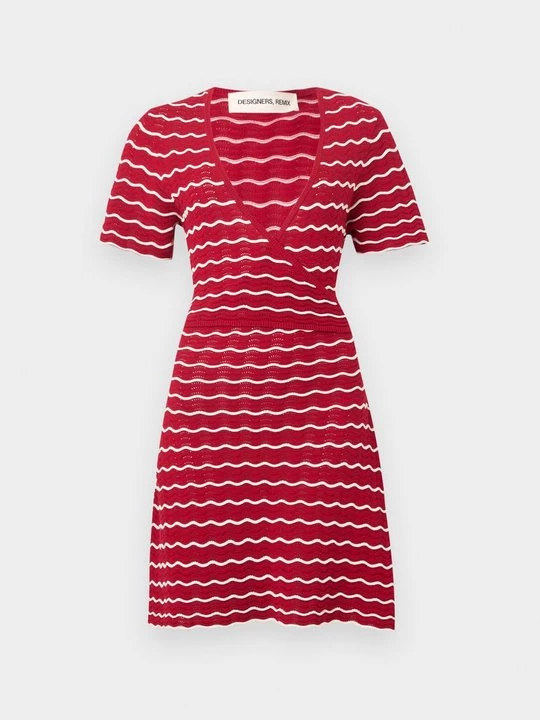 Foto van product Gebreide jurk Designers Remix rood