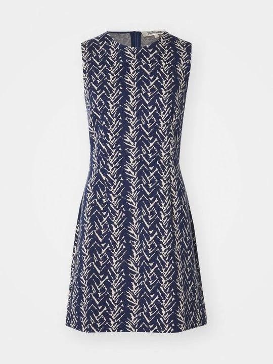 Foto van product Gebreide jurk Diane Von Furstenberg blauw