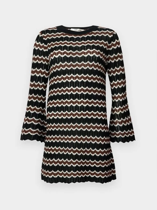 Foto van product Gebreide jurk Diane Von Furstenberg zwart