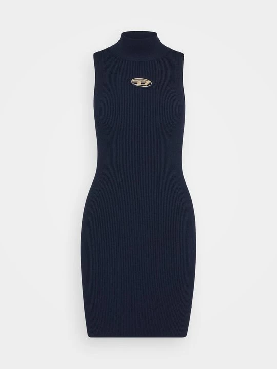 Foto van product Gebreide jurk Diesel donkerblauw