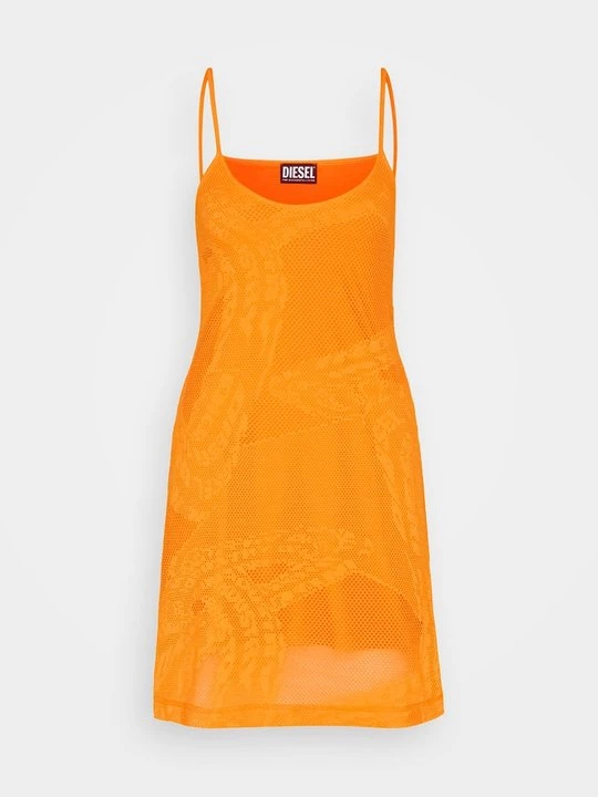 Foto van product Gebreide jurk Diesel oranje
