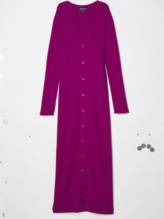 Foto van product Gebreide jurk Emporio Armani donkerroze