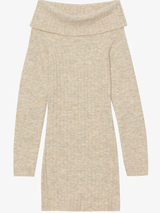 Foto van product Gebreide jurk Even&Odd By Zalando beige mêleerd