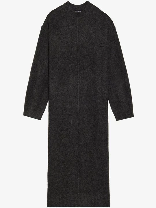 Foto van product Gebreide jurk Even&Odd By Zalando donkergrijs gemêleerd