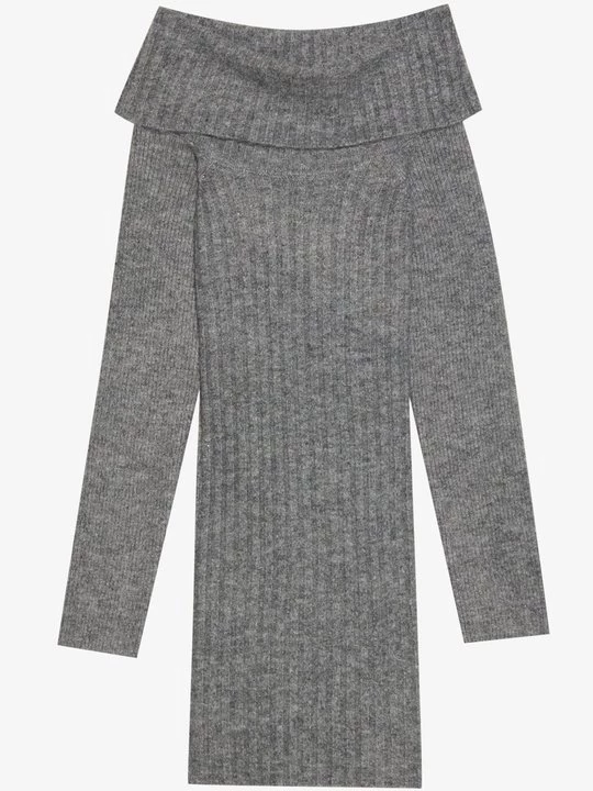 Foto van product Gebreide jurk Even&Odd By Zalando grijs gemêleerd