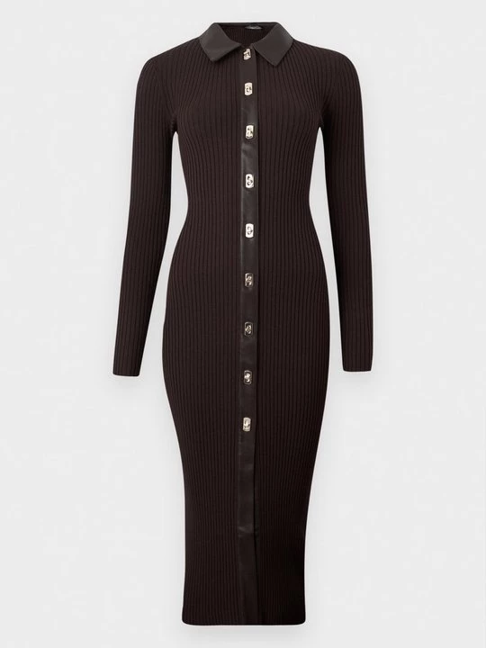 Foto van product Gebreide jurk Forever New bruin