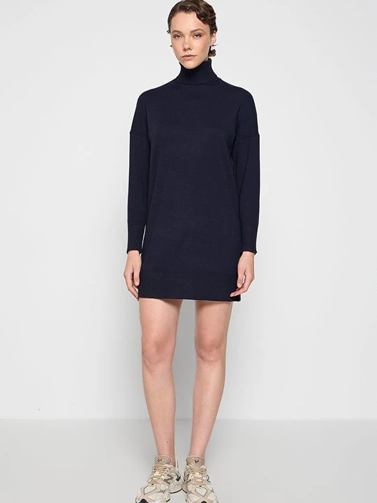 Foto van product Gebreide jurk French Connection blauw