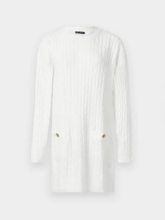 Foto van product Gebreide jurk GAP crème