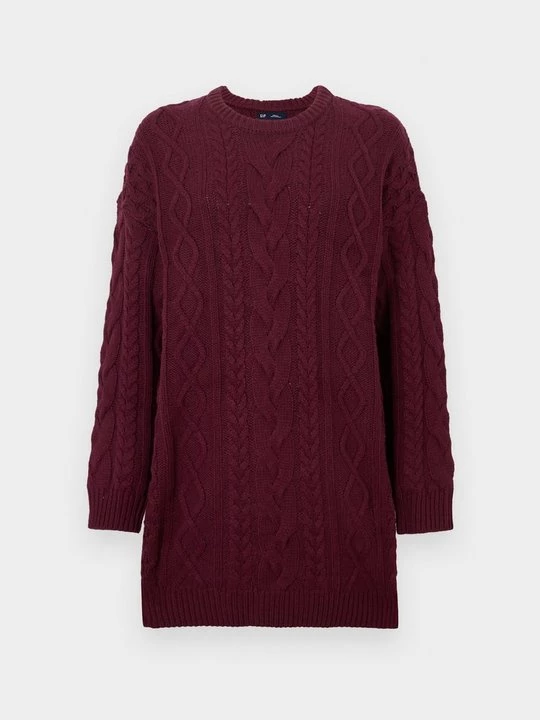 Foto van product Gebreide jurk GAP donkerrood