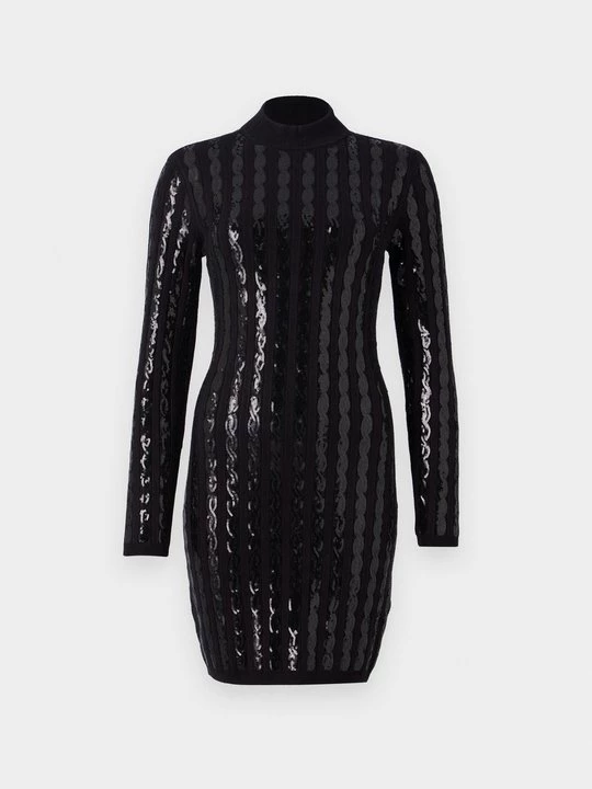 Foto van product Gebreide jurk Guess zwart