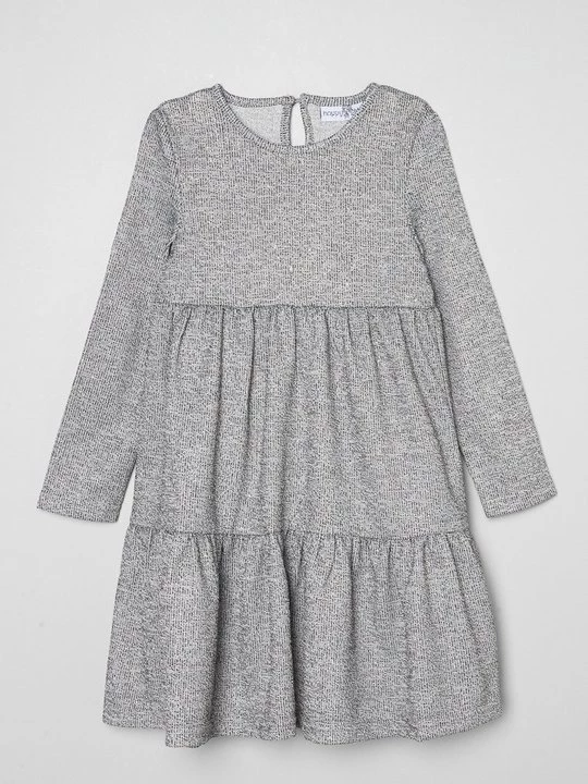 Foto van product Gebreide jurk Happy Girls grijs