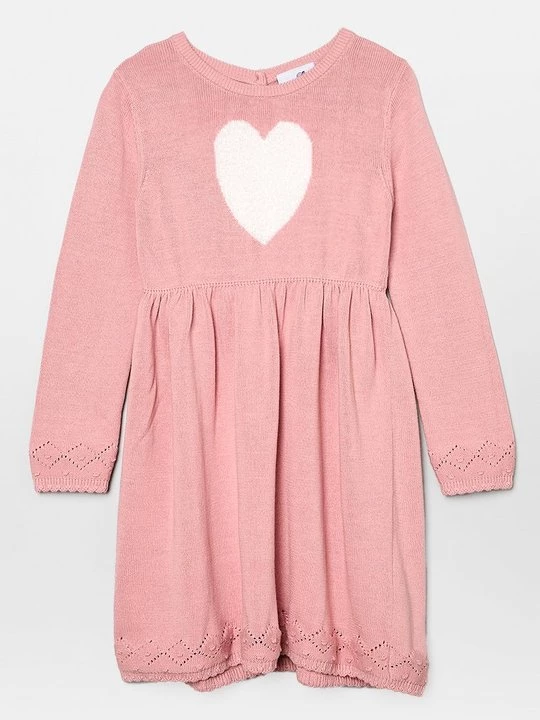 Foto van product Gebreide jurk Happy Girls roze