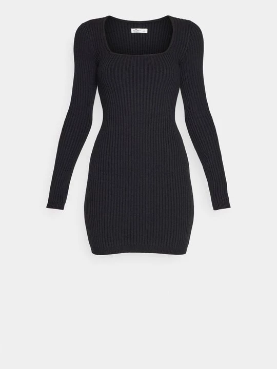 Foto van product Gebreide jurk Hollister Co. zwart