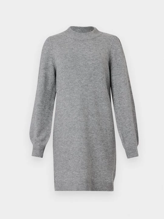 Foto van product Gebreide jurk JDY grijs gemêleerd