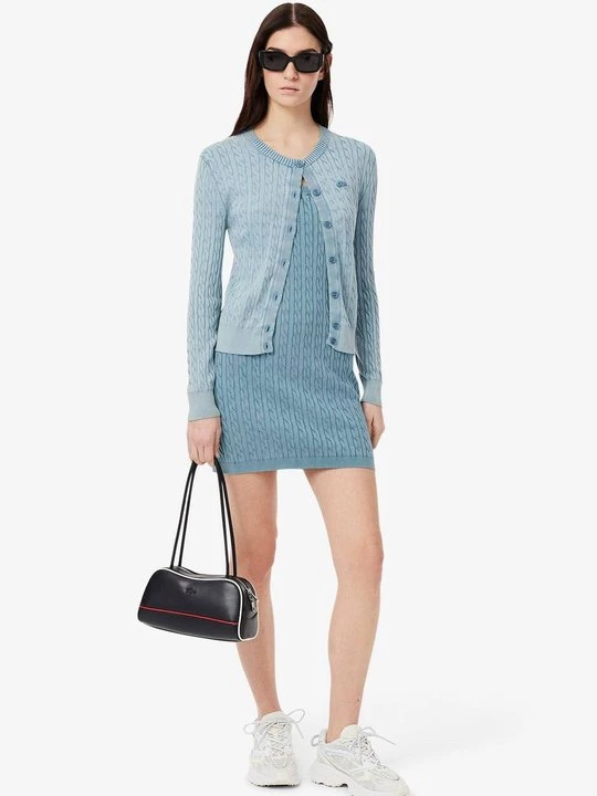 Foto van product Gebreide jurk Lacoste blauw