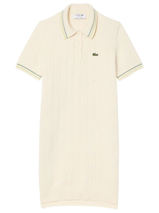 Foto van product Gebreide jurk Lacoste wit